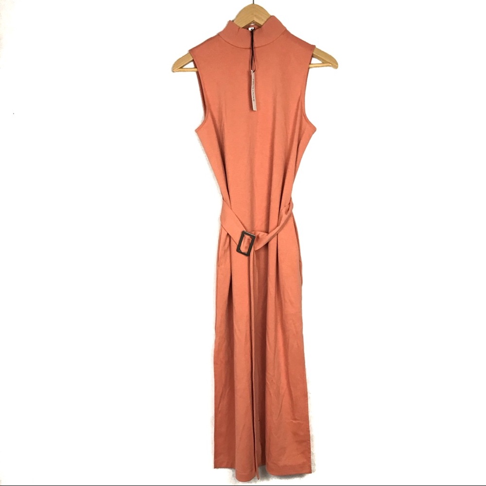 PROLOGUE  Belted Sleeveless Maxi Dress Size SX Casual Layering Fall Resort Wear